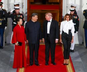 A diferencia del viaje que llevó a cabo Trump en mayo a Pekín, Xi no viajó a Washington acompañado de una delegación de empresarios.