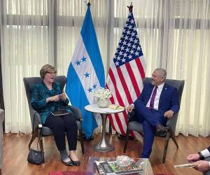 Tanto la embajadora Dogu como el canciller Reina se reunieron nuevamente tras diferencias.