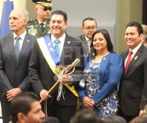 Toma de posesión del alcalde capitalino Juan Diego Zelaya.