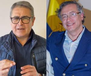 El expresidente Juan Orlando Hernández envió una respuesta al presidente Gustavo Petro.