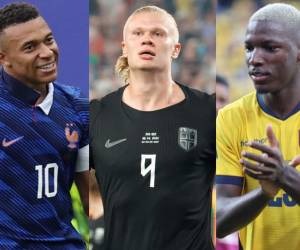 Kylian Mbappé, Erling Haaland y Moisés Caicedo, las grandes figuras de la jornada mundialista de este martes.