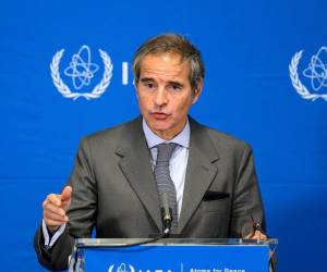 Director general de la agencia nuclear de la ONU, Rafael Grossi, expresó que desde la OIEA, no nos dedicamos a juzgar intenciones.