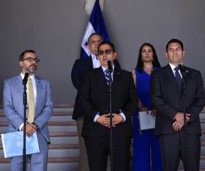 Alejandro Álvarez, Reinaldo Sánchez y Juan Diego Zelaya, dieron a conocer lo relacionado a la respuesta humanitaria ante la sequía.