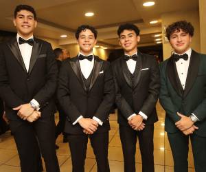 Daniel Kafie, Miguel Andino, Víctor Fuentes y Alejandro Domínguez.