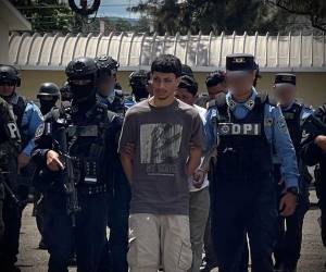 Antony Jafet Zamora Canales, El Chino, de 19 años de edad, es acusado de pertenecer a la organización delictiva Los Berríos.