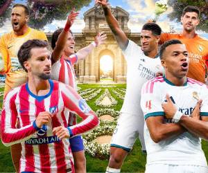 Imágenes del desarrollo del partido.
