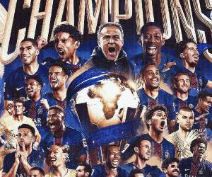 Este e el sexto trofeo que el cuadro de Luis Enrique consigue en el año.