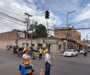José Miguel Sierra, director de Infraestructura Vial y Movilidad Urbana de la Alcaldía Municipal del Distrito Central (AMDC), confirmó que el dispositivo ya está funcionando correctamente.
