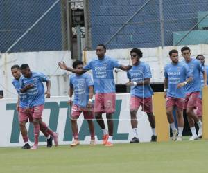 Imágenes del desarrollo del partido.