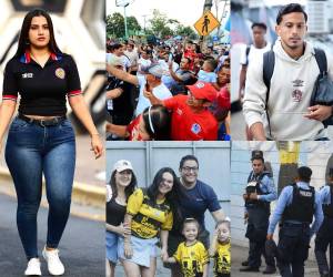 Real España y Olimpia se enfrentan este domingo en San Pedro Sula. Te mostramos el ambientazo que se vive previo al arranque del juego.