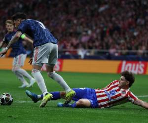 Imágenes del desarrollo del partido.