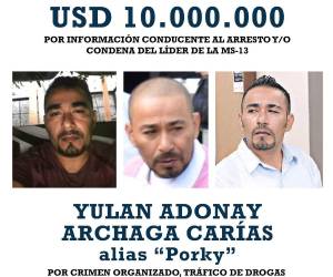 El Departamento de Estado indicó que la recompensa busca obtener información que permita su arresto o condena.