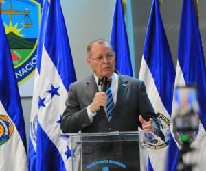 La información fue develada por el actual ministro de seguridad, Gerzon Velásquez, en conferencia de prensa.