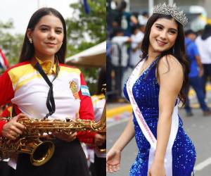 El fervor patrio se vivió en las calles de Tegucigalpa y San Pedro Sula durante las celebraciones por el aniversario de la Independencia. Además de la música y las presentaciones de los diferentes institutos que marcaron la jornada, algunas bellezas no pasaron desapercibidas ante las cámaras de EL HERALDO.