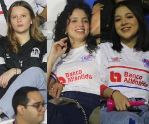 El estadio Nacional lució en un lleno total para la semifinal de vuelta entre el Olimpia y Cartaginés por la Copa Centroamericana de Concacaf, las bellas chicas no podían faltar