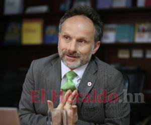 Olivier Dubois, jefe de la delegación regional para México y Centroamérica, conversó con EL HERALDO en su visita a Honduras.