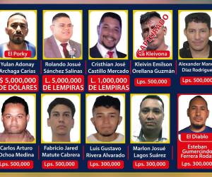 El Diablo se suma a la lista de los más buscados de Honduras con recompensa de 300 mil lempiras.