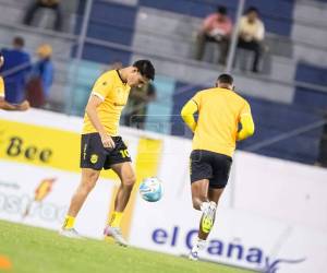 Imágenes del desarrollo del partido.