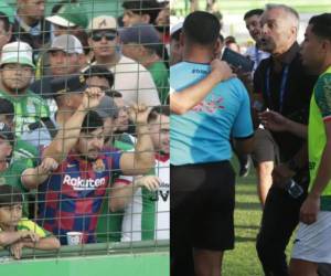 El Real España se llevó el clásico sampedrano al derrotar al Marathón en el la cancha del estadio Yankel Rosenthal en medio de jugadas polémicas