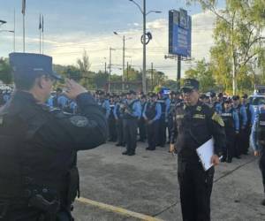 Las máximas autoridades de la Secretaría de Seguridad y Policía Nacional determinaron desarrollar el operativo durante 70 días en el Distrito Central en contra de la criminalidad.