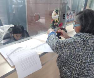 Maribel Espinoza presentó una denuncia formal ante el Ministerio Público este miércoles.