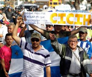 El gobierno de Xiomara Castro prometió instalar la CICIH.