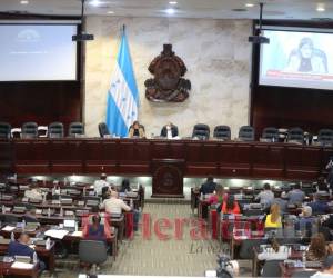 La sesión legislativa fue presidida por el diputado Hugo Noé Pino ante la ausencia de Luis Redondo en el hemiciclo legislativo.