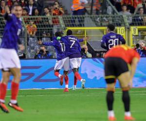 Mbappé no estuvo en este partido tras salir lesionado la semana pasada.