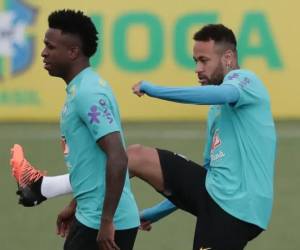 Vinicius y Neymar volverán a compartir en la selección de Brasil.