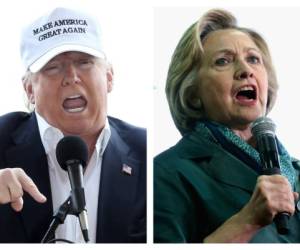 Trump y Clinton esperan dar tiro de gracia a sus rivales en las primarias del martes