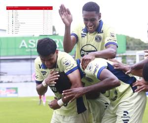 Motagua ha ido escalando en la tabla y ahora pelea en los primeros puestos.