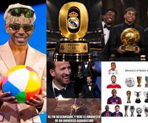 La afición se divierta tras la gala del Balón de Oro y desata burlas contra Lamine Yamal y Kylian Mbappé.
