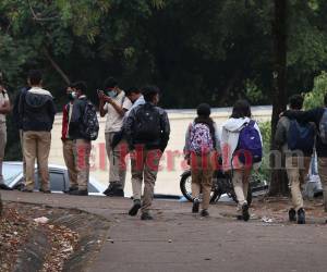 Los estudiantes asisten a sus clases con normalidad, pero en muchas ocasiones desconocen el esfuerzo que sus padres realizan para poder enviarlos a un aula o para sustentar sus estudios.