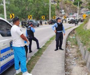 ¿Qué pasó en la vía rápida de Tegucigalpa entre policías y delincuentes?