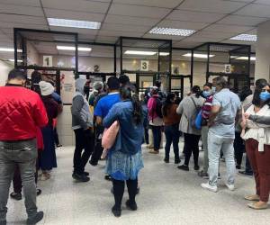Los pacientes en las últimas semanas se han quejado de la falta de cupos y medicamentos en el hospital de Especialidades del IHSS.