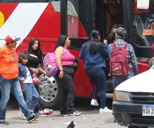 Desde el sábado 28 de marzo la movilización dedicada a la Semana Santa comenzó en la capital, según autoridades de Copeco.