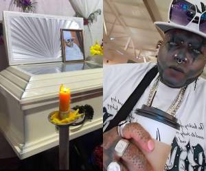 Entre arreglos florales, lágrimas y muestras de cariño, familiares y amigos velan los restos mortales de José Luis Álvarez, conocido como “El Pollo”, quien fue asesinado dentro de una cantina en Comayagüela, en la capital hondureña.