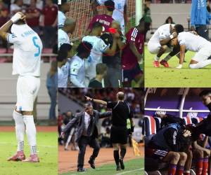 La Selección Nacional de Honduras y Costa Rica quedaron eliminados del Mundial 2026. Te mostramos las mejores postales que dejó el fracaso de ambos países en el fútbol adulto.