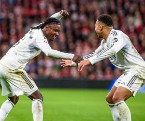 Kylian Mbappé llegó a 15 goles en LaLiga con el Real Madrid.