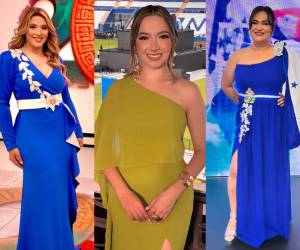 Las presentadoras hondureñas también se sumaron a la celebración de los 205 años de independencia con elegantes y llamativos atuendos. Desde vestidos en tonos vibrantes hasta looks más relajados, cada una impuso su propio estilo este 15 de septiembre.