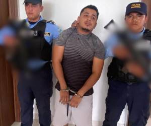El rosrto de Carlos Eduardo Zaldívar, alias El Texas.