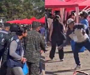 La situación se salió de control en el Centro Logístico Electoral (CLE), donde estaba previsto iniciar el escrutinio especial que definiría los resultados electorales.