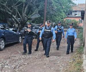 Autoridades ejecutan operativos en varias colonias de Honduras como parte del Plan Escudo contra estructuras criminales.