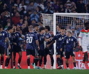 Argentina apabulló y goleó 7-0 a Burkina Faso en la antesala de la despedida de Messi