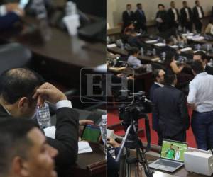 La sesión del Congreso Nacional (CN) este 16 de junio se realizó con una particularidad: diputados y periodistas viendo el Argentina vs Argelia. Estas fueron las imágenes captadas por EL HERALDO.