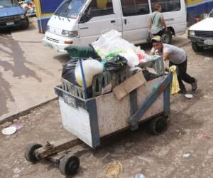 La producción de basura en los mercados es elevada. Foto: David Romero/El Heraldo.