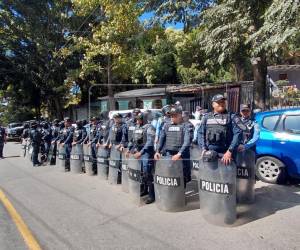 El desalojo de los habitantes de la colonia Las Crucitas, en el sector de El Picacho, fue suspendido temporalmente este jueves, luego de varias horas de tensión generadas por la ejecución de una orden judicial.