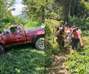 Accidente vial en Las Vegas, Santa Bárbara, deja 2 muertos y unos 10 heridos.