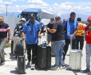 La Selección Nacional de Honduras salió hacia Vancouver, Canadá.