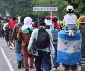 En septiembre, cientos de hondureños se aglomeraron para formar una caravana con rumbo a Estados Unidos.